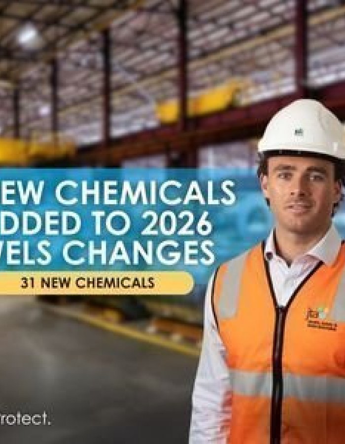 JTA Technical Director conducting onsite workplace exposure testing as part of the 2026 Workplace Exposure Limit updates.