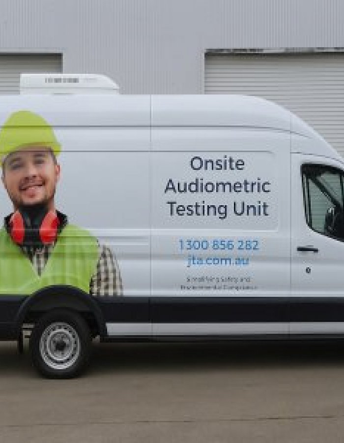 mobile audiometric testing vehicle
